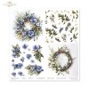 Papeles Scrapbooking SLS-076 Spring Wreath